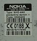 Nokia Pocketline Darwin+ data label