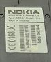 Nokia 7110 data label